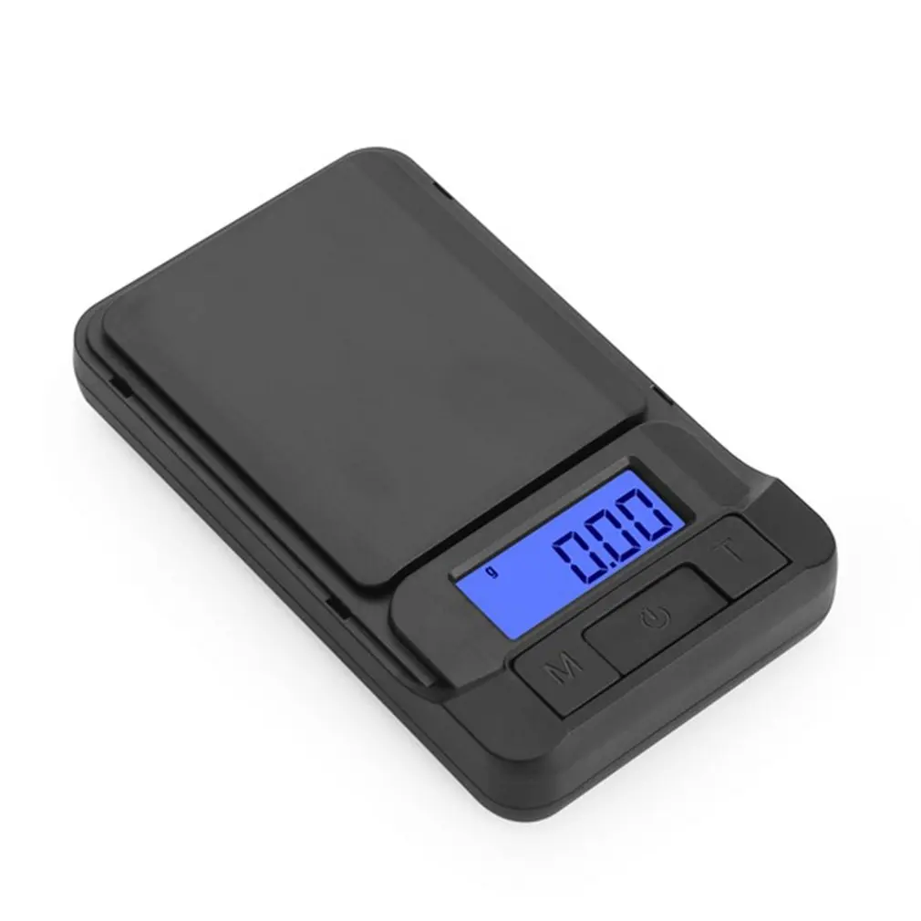 High Precision Digital Scale 200g/0.01g, 500g /0.1g LCD Mini Jewelry Pocket Scale Balance Gram Portable Electronic Jewelry Scale