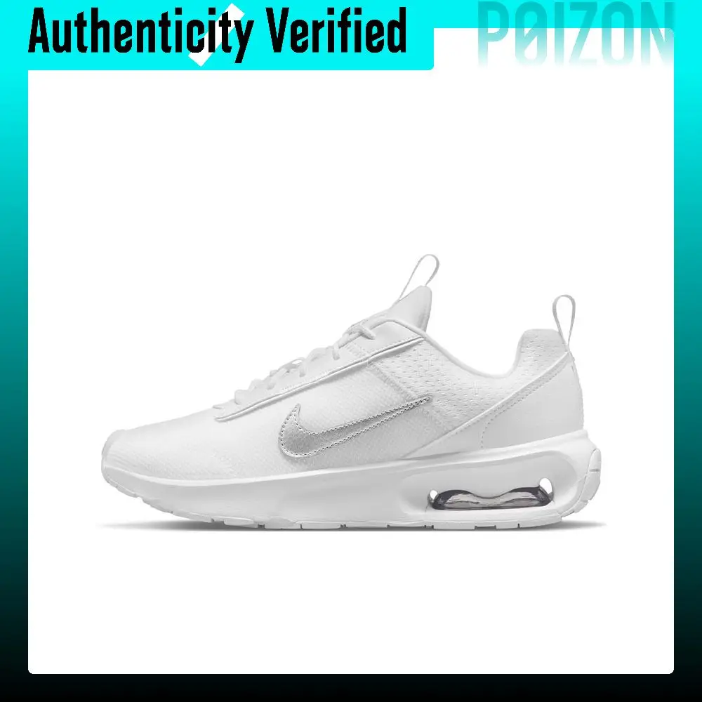 Nike Air Max INTRLK Casual Shoes Women's Low-top White/Silver DV5695-100