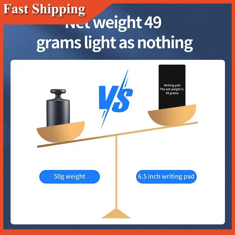 AB97-3Pcs 6.5 Inch Full Screen Superfine Handwriting Lcd Writing Tablet Drawing Board Electronic Superfine Notepads