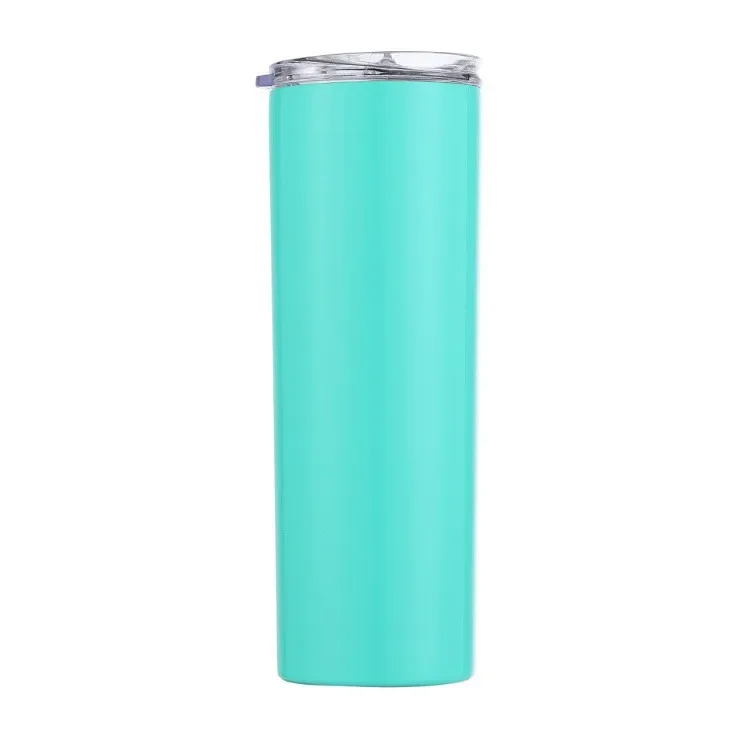 Special Insulated Cold Straw Water Cup 304 Stainless Steel 20oz Skinny Car Slimming Ice Car Cup Coffee Mug