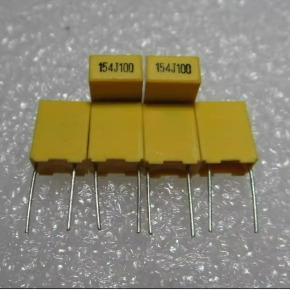 

20PCS 0.15uf/100V 150nf U15 154 Brand New 5mm Film Capacitor