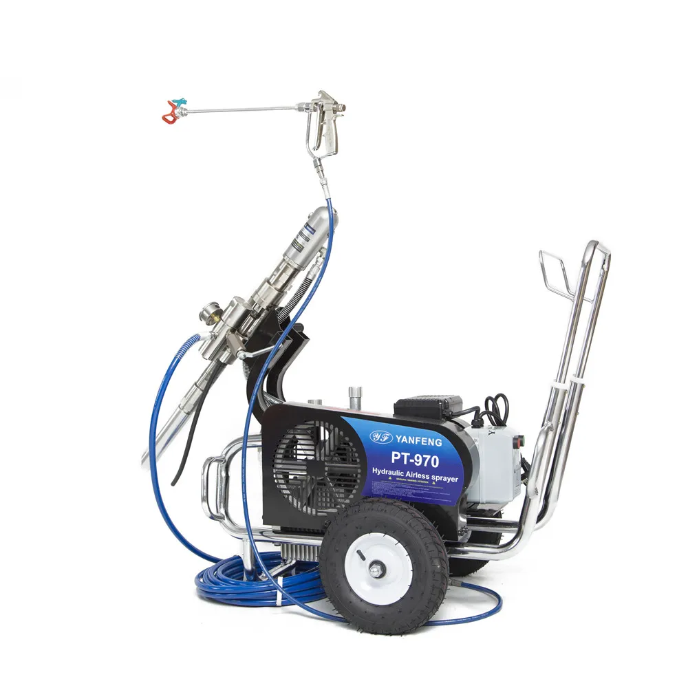 

Airless Spraying Machine Skim Coat Materials Yanfeng PT970 Hydraulic Airless Sprayer
