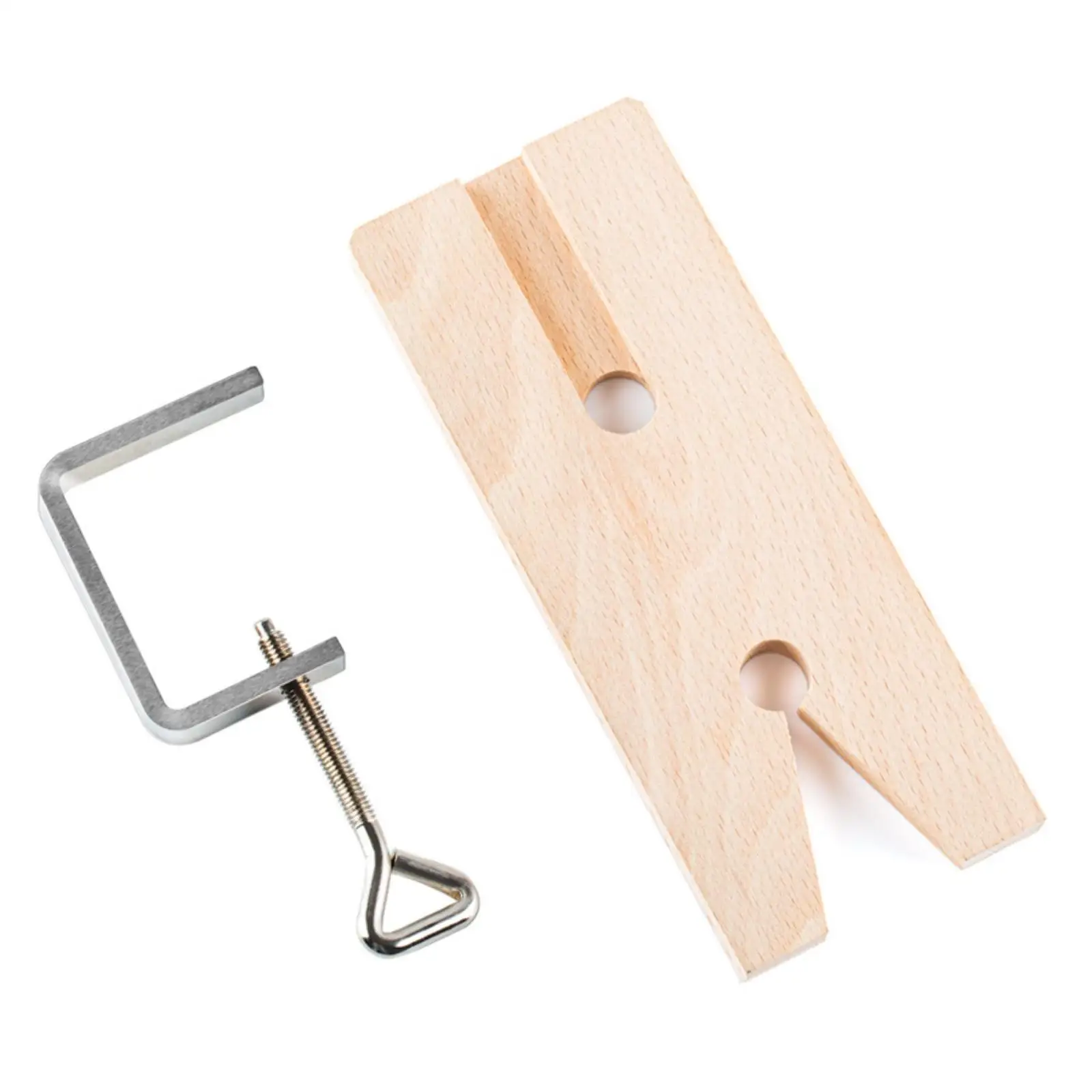 All-Purpose Notch Channel Bench Pin With | Secure Table-Edge Mounting, for Metalworking