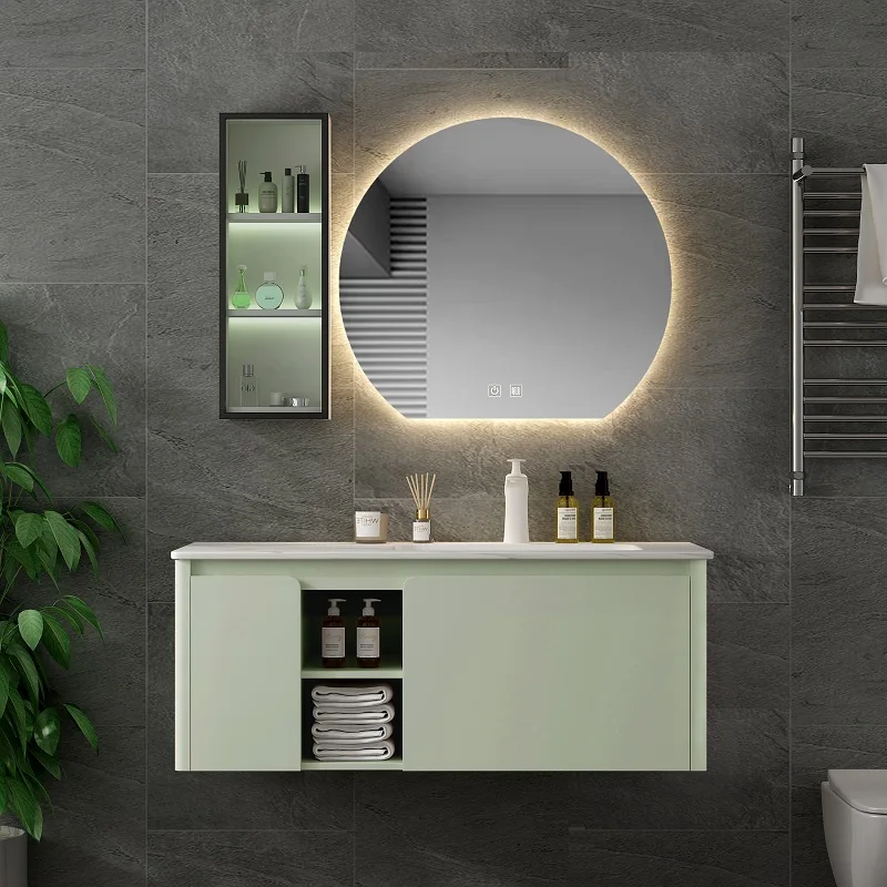 Smart Mirror Vanity Bathroom Cabinets Drcawer Narrow Bathroom Cabinets Luxury Storage Shelves Muebles Hogar Furniture YX50BC image 4