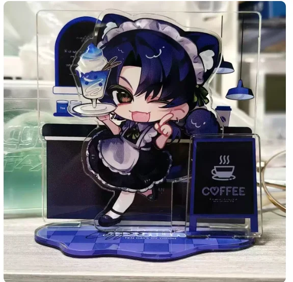 Japanese Anime Honkai：Star Rail Khaslana Acrylic Stand Figure Model Plate Cosplay Collection Desktop Decor Gifts QMYO