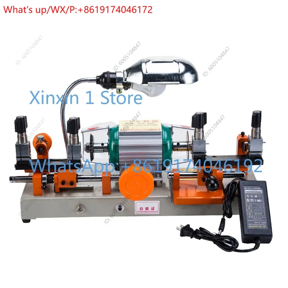 120w 2 Head Electric Key Making Machine Key Duplicator 220v Key Copier 6s
