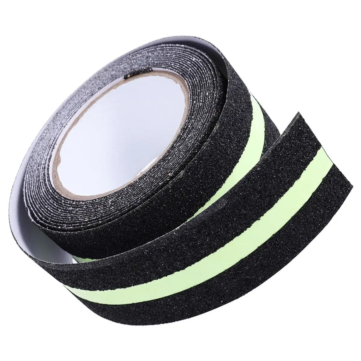 Non Skid Safety Tape Green Fluorescent Anti Safety Tape 2 inches by 16.4ft Indoor or Outdoor Applicable