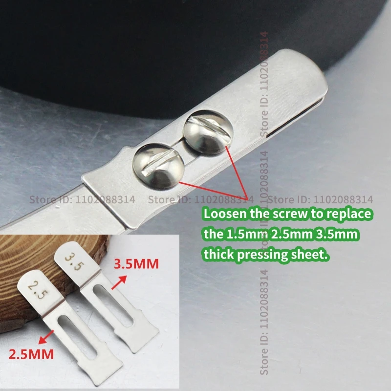 PL-540A 540A Placket to Sew Tools Waist Pants Pocket Pressure Stop Line Auxiliary Come and Sew Device Limitter Sewing Back Forth