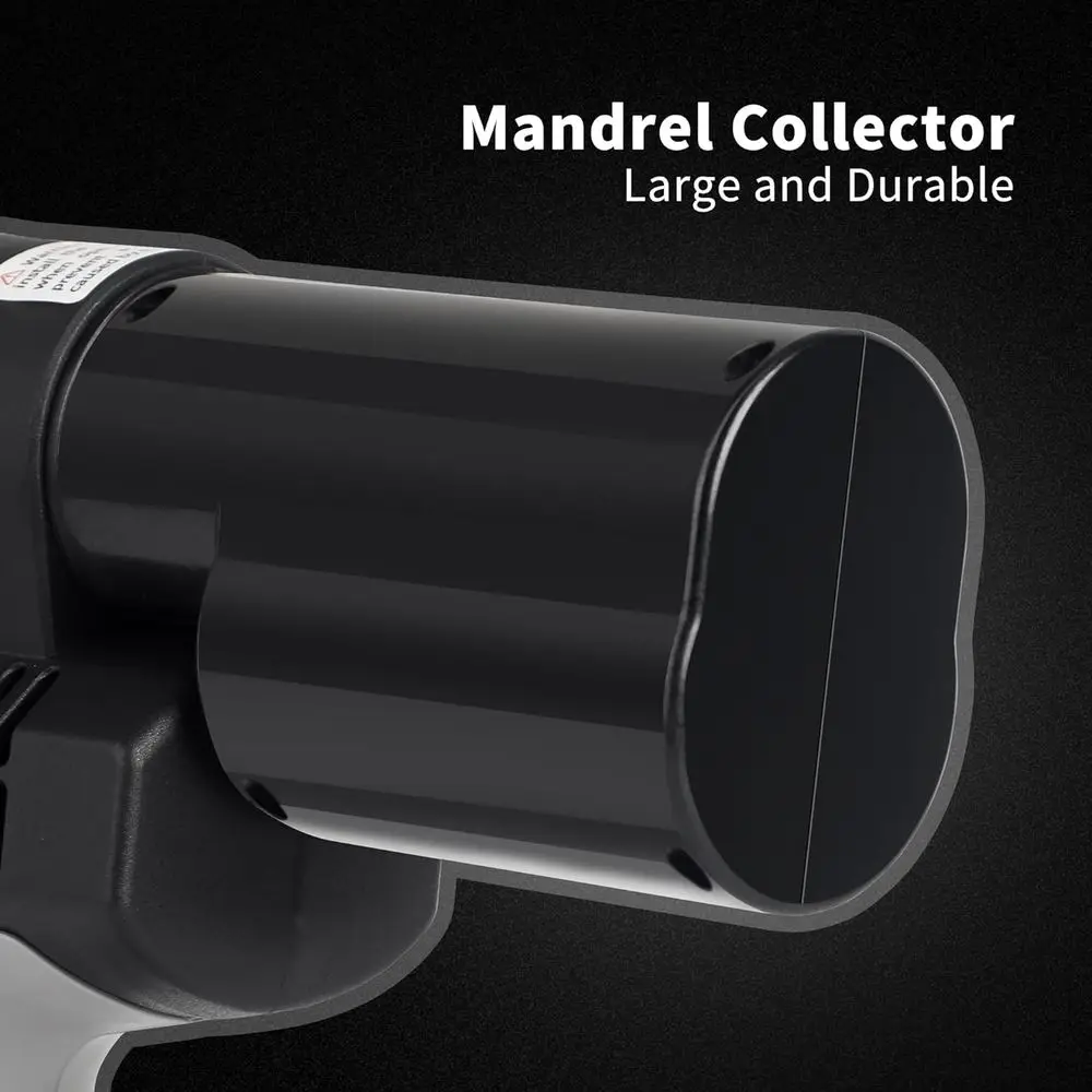 Brushless Rivet Gun, Cordless Rivet Tool compatible with 1/4(6.4mm) Stainless Steel Rivets, Automatic Rivet Recoil with 18V 4.0A