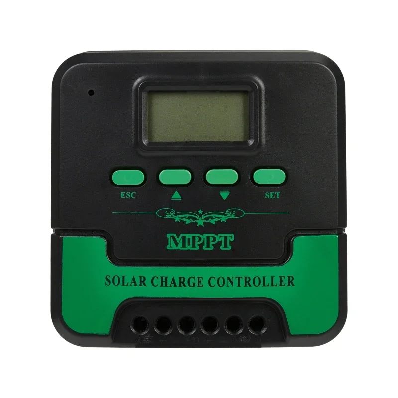 MPPT Solar Charge Controller 12V/24V 10-60A WiFi Remote Solars Panel Regulator LCD USB for Lifepo4 Lead Acid Lithium Battery