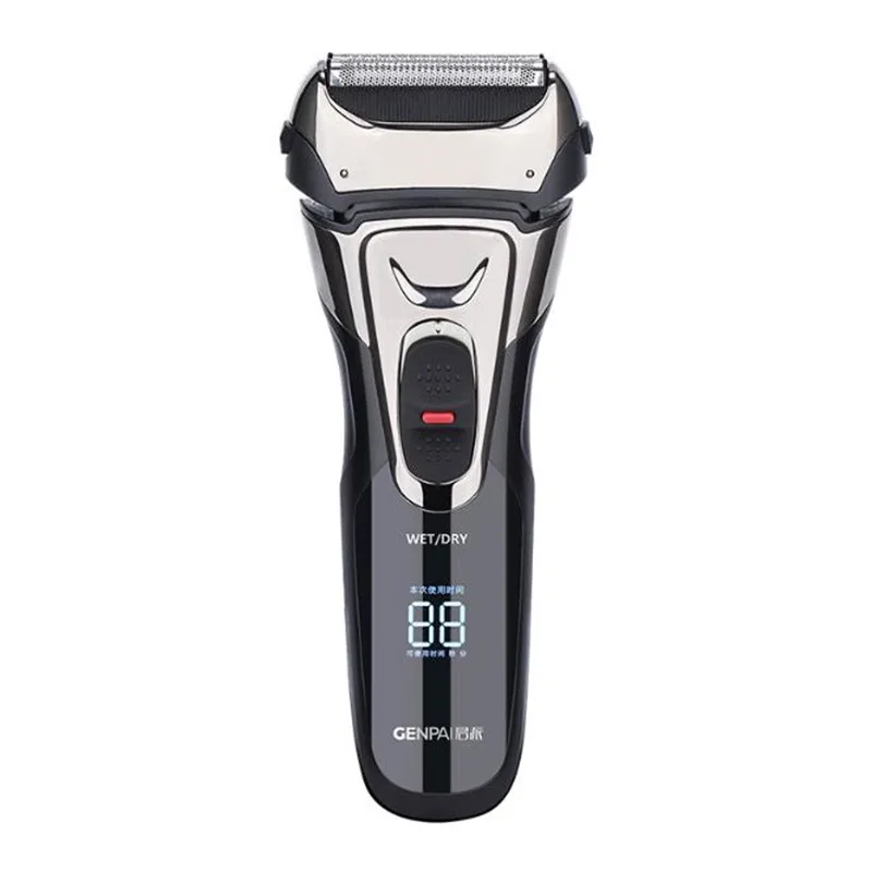 Washable Electric Beard Shaver For Men 3D Foil Razor Face Grooming Clipper Close Shave Haircut Facial Whisker Mustache Trimmer