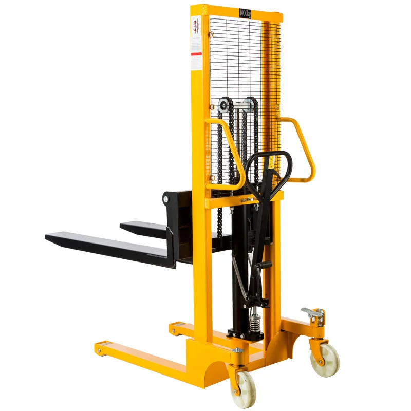 2 Ton Manual Hydraulic Pallet Jack 1.6m C-Beam Forklift for Warehouse Material Handling and Industrial Cargo Lifting Pro