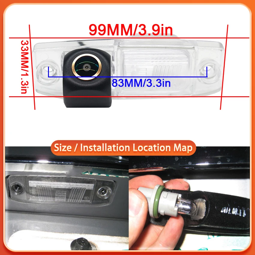 HD CCD 170Degree 1080X720P Rear View Camera For Hyundai Sonata YF 2011 2012 2013 2014 Reverse Parking Video Monitor Night Vision
