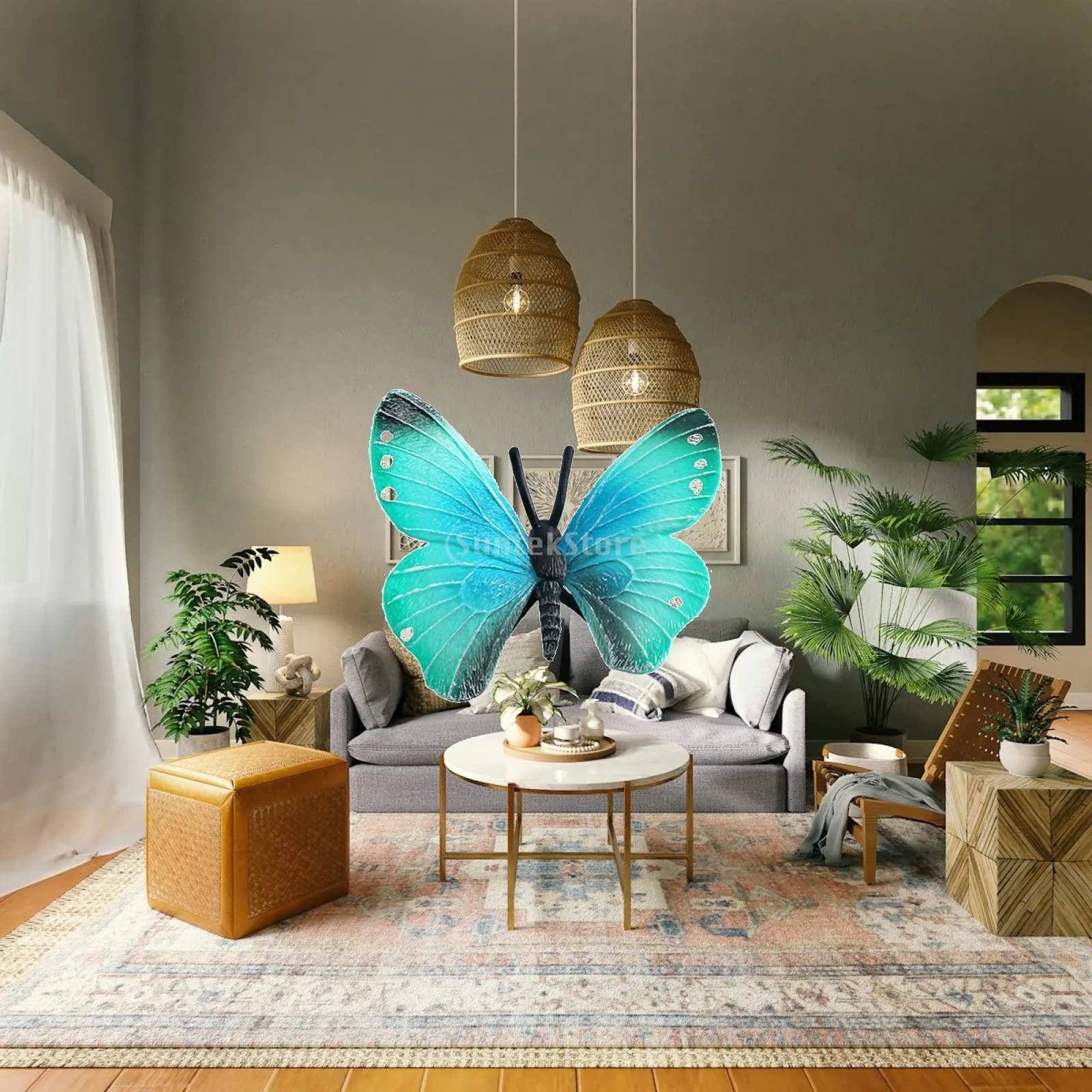Montessori Shelf Toy - Juguete Cognitivo de Mariposa, Figura de