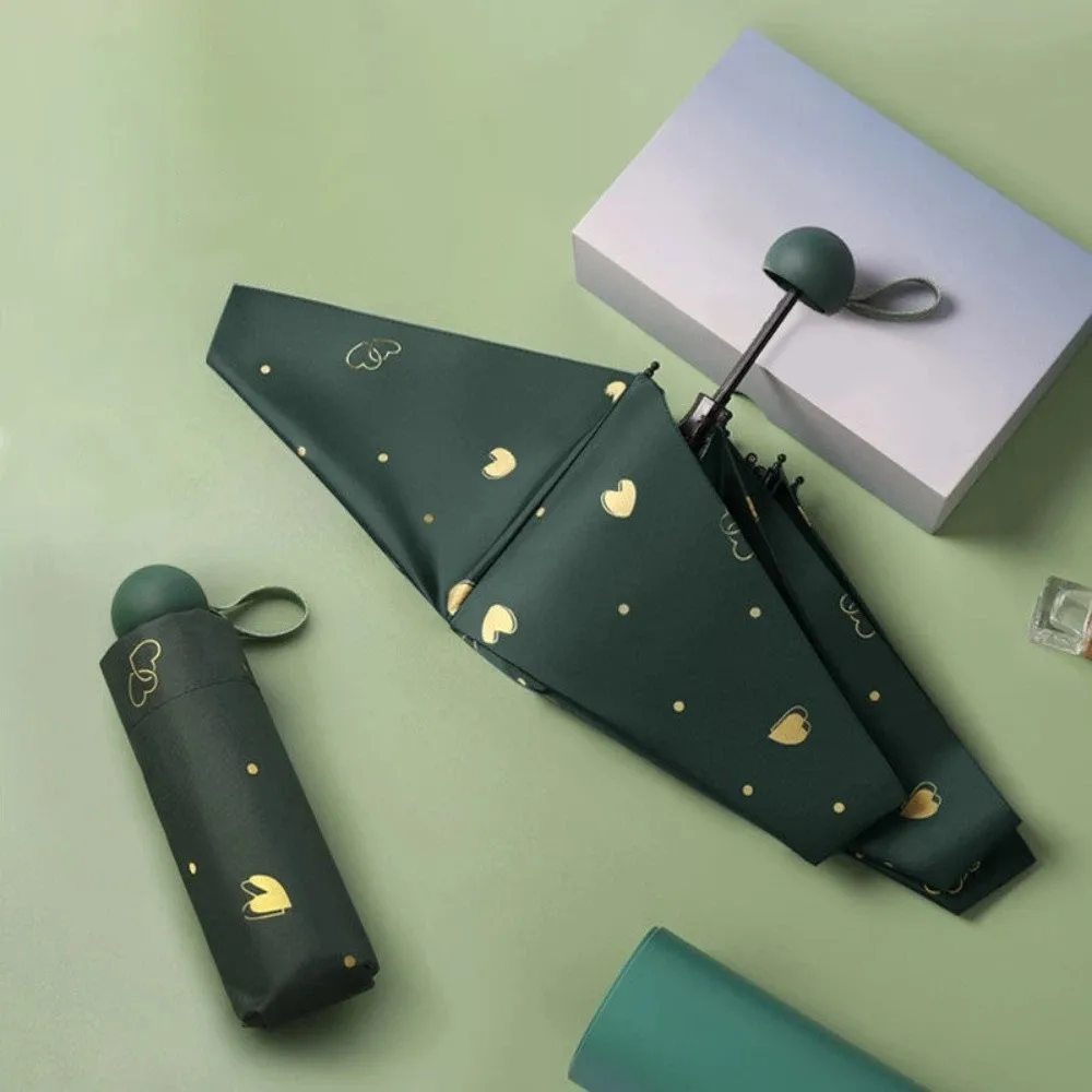 

Портативный ультралегкий карманный зонт от дождя, складной зонт с защитой от ультрафиолета, мини-зонт для защиты от солнца двойного назначения, уличный зонт-парасоль