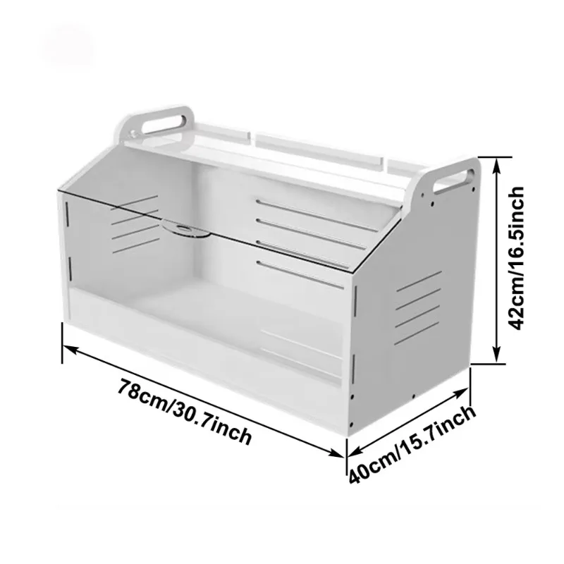 

30.7inch Extra Large PVC Reptile Enclosure Quail Nesting Boxes Baby Chick Brooder Cage Box Quail Cages for Sale
