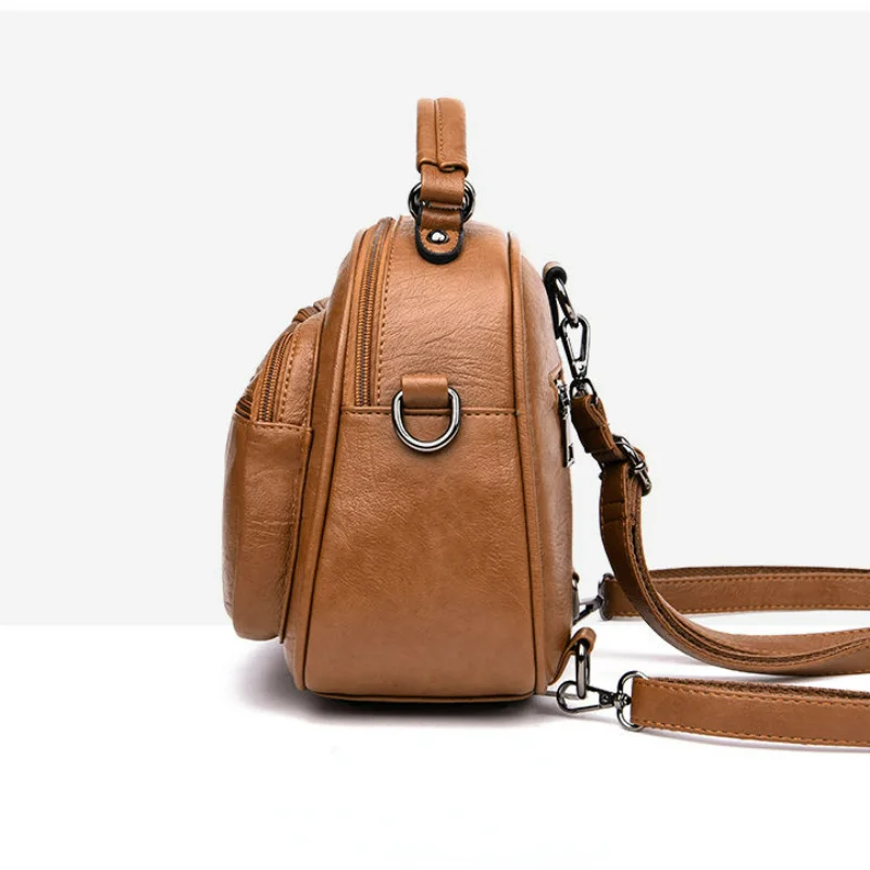 Mochila para mujer, Mini bolso de mensajero para mujer, combina con todo, multifuncional, fresco, novedad de 2023