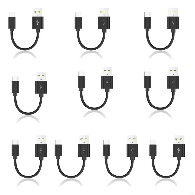 2/5/10Pcs USB to Type-C Cable Data Line for Phone 15/15 15Pro 15ProMax USB C Fast Charging Cord Support Data Transfer