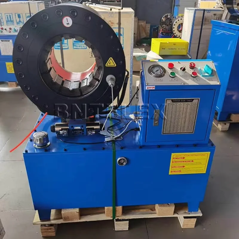 2017 BARNETT BNT150 Low price CE 6'' inch hydraulic hose fitting crimping machine