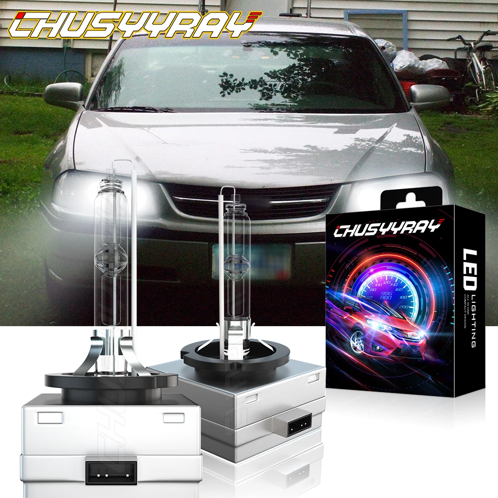 

CHUSYYRAY Car lights Compatible For Chevy Impala 2014-2018 D3S Xenon HID Headlight High Low Beam Bulb Car accsesories luzes