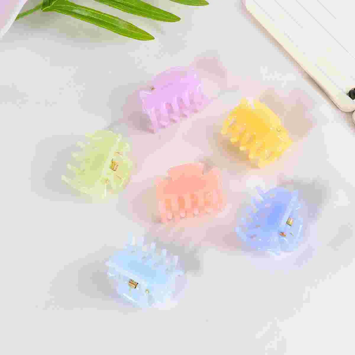 

12 Pcs Kid's Hair Accessory Cripper Grip Bang Hairpins Mini Claw Women's Clip Wedding