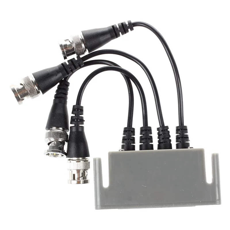 

ABKN-8X 4-Channel Video Balun BNC UTP CAT5 Transmitter For CCTV/ Surveillance Camera Trend