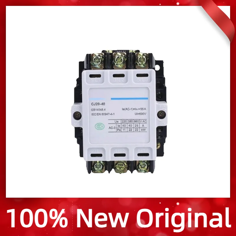 

Brand new original coil AC contactor CJ20-40 55A 660V 50Hz