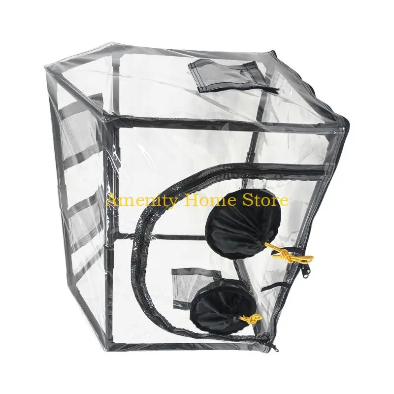 F26C Complete Fungi Cultivation Set Contains Visible Case And Optional Bottom mat For New cultivators