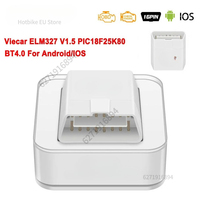 Viecar ELM327 V1.5 Bluetooth 4.0 OBD 2 OBD2 PIC18F25K80 ELM 327 V1 5 OBDII Car Diagnostic Scanner ODB2 Auto tool Code Reader
