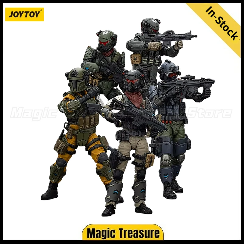 

【In Stock】JOYTOY 1/18 Action Figure Stellar Scar Assault Team Gravelgold Darksilicon Titanite Firesulfur Ghostmanganese