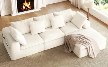 108-Inch Modular Cloud Sectional 1