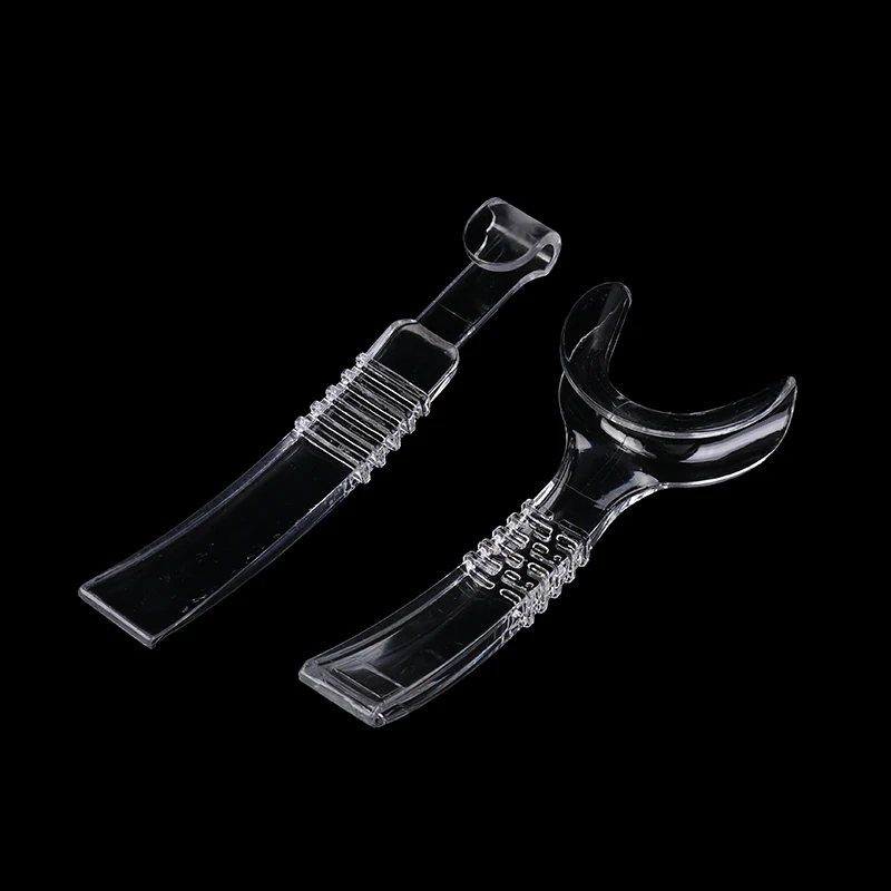 Transparent Oral Lip Retractor Dental Mouth Opener Side Hook Expander Lip Press Plate Orthodontic Photography Props Dentist Tool