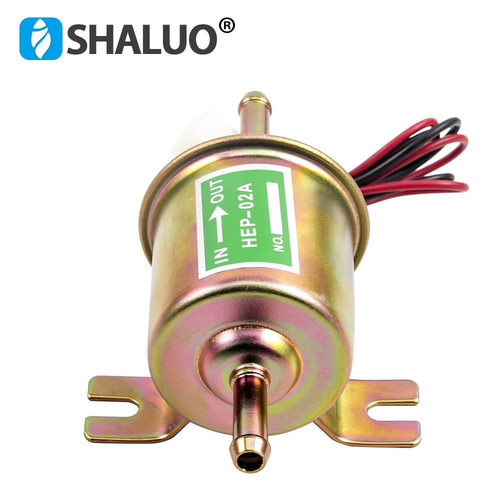 DC 12V 24V HEP02A Universal Diesel Petrol Gasoline Electric Fuel Pump Low Pressure For Transfer Pump Spare Parts