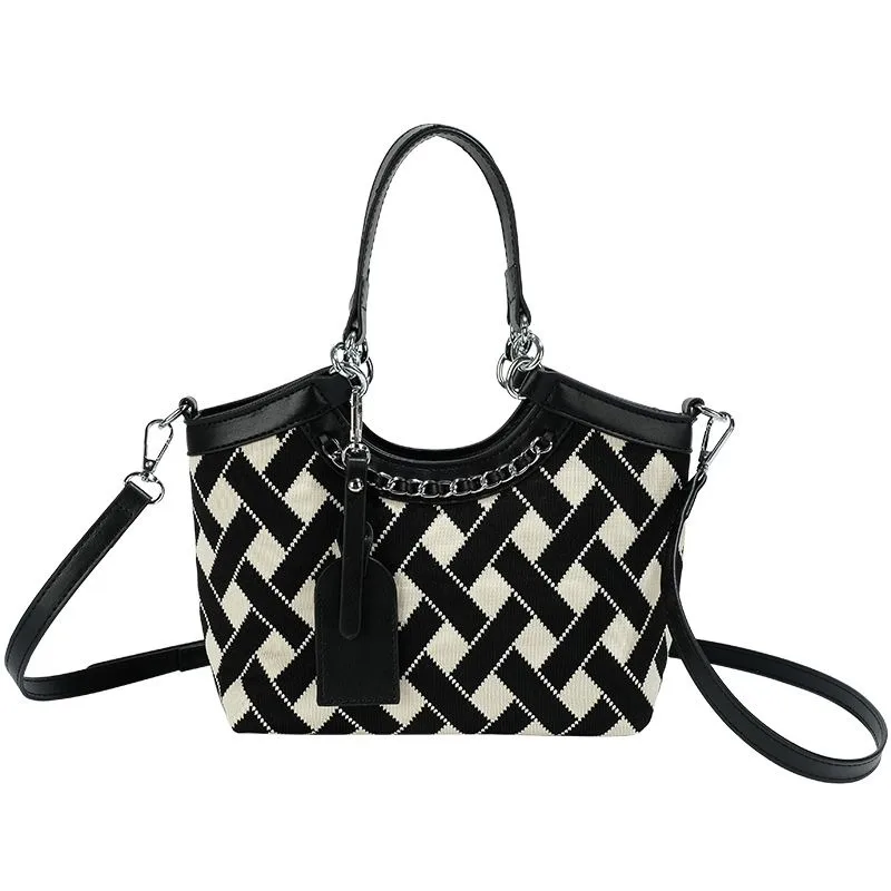 

Популярная в этом году женская сумка, новая высококачественная клетчатая сумка большой вместимости, портативная большая сумка, сумка-мессенджер, индивидуальный дизайн