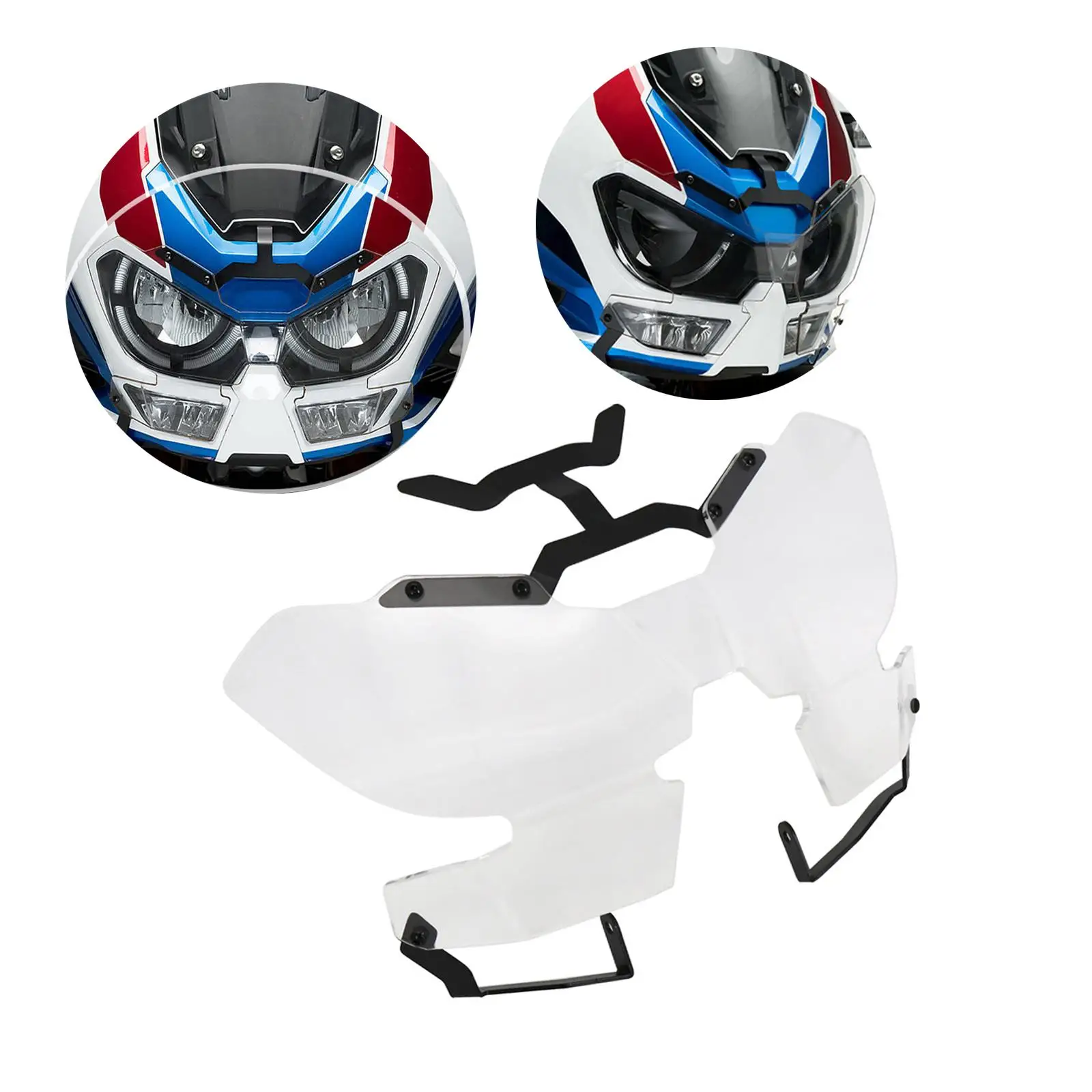 دراجة نارية العلوي الحرس رئيس ضوء غطاء الاكريليك CRF1100L