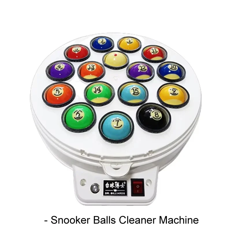 Doctor RS-BWM Top Sale Automatic Snooker Billiard Ball Cleaning 16 22pcs Pool Ball Washer Polisher Machine Metal Durable