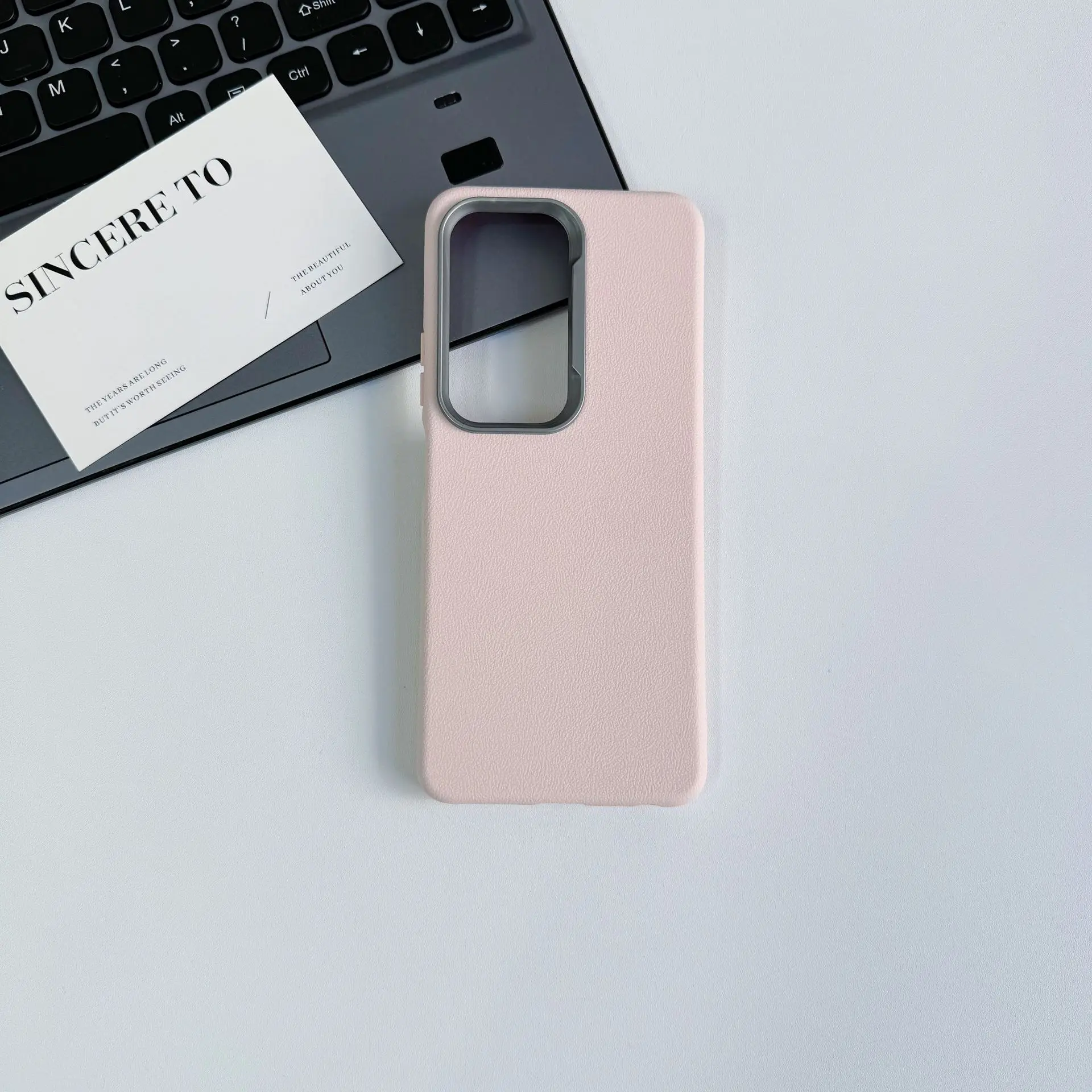 Für INFINIX NOTE 60 Pro Handyhülle mit großer Lochstruktur aus Leder, SPARK GO 3 Schutzhülle. – Detail 8