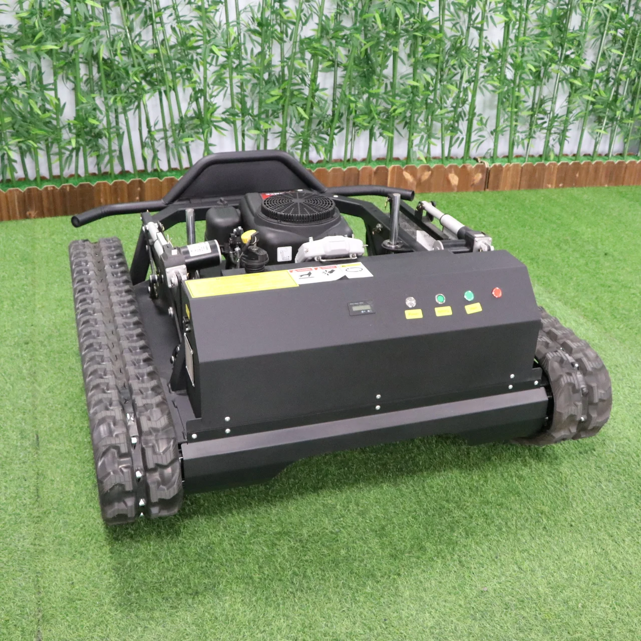 Self Propelled All Terrain Lawn Mower 900mm 22hp Loncin Engine Mulching Type 0-260mm Height for Agriculture Orchard Golf Course