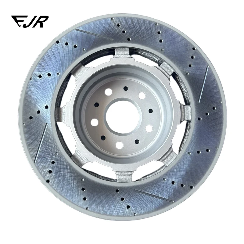 

257141 Front brake disc # lateral drilling and grooving # for Maserati GRANTURISMO GRANCABRIO MC GT/M145