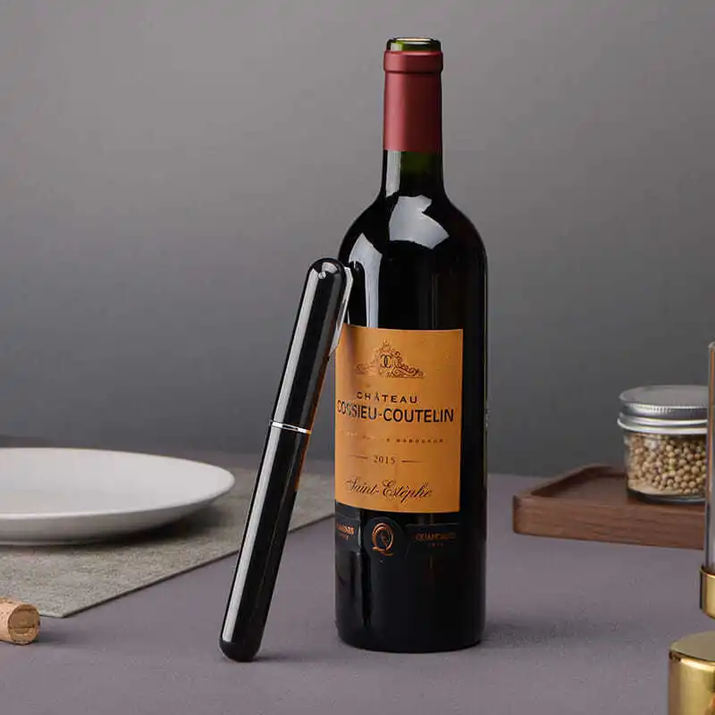 

Air Pressure Red Wine Bottle Opener Pen Shaped Wine Bottle Opener Automatically and Conveniently Opens Red Wine for Boosting