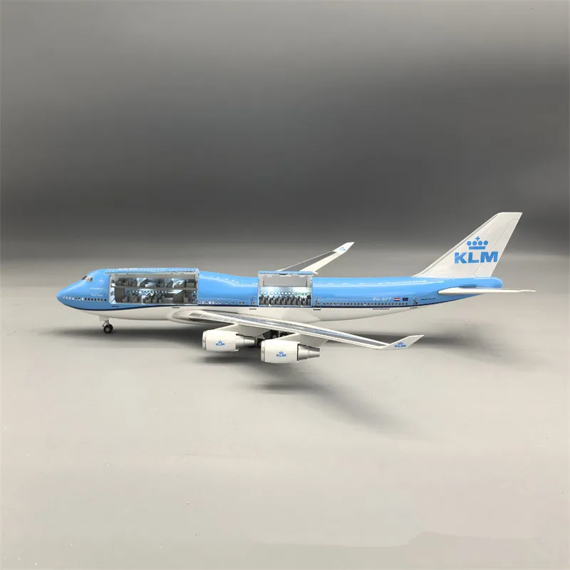 

Масштабная модель самолета 1:160 Air Dutch Airlines 747 KLM Airways из смолы с открывающейся дверью салона и шасси для коллекции и демонстрации