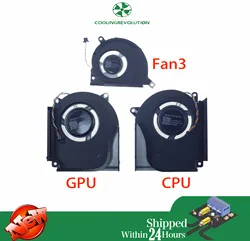 Laptop CPU GPU Cooling Fan for ASUS ROG Strix G614J G634J G614JI G614JV G634JZ G634JR JU Gaming 13NR0IJ0P02011 13NR0IJ0P01011
