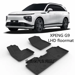 Use for Xpeng G9 car carpet Xpeng G9 car floor mats Xpeng G9 trunk mats Xpeng G9 waterproof pad Xpeng G9 TPE floor mats G9 mat