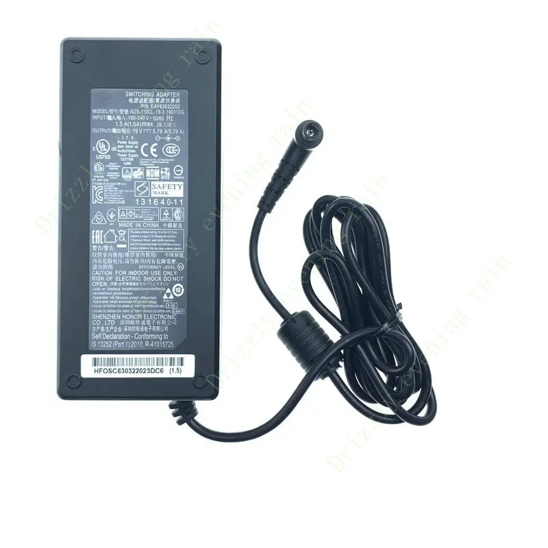 Genuine ADS-110CL-19-3 190110G 19V 5.79A Switching Adapter Power Supply 110W For LG MONITOR 34UC98 34UM88p 34UM95-C 120QL-19A-3