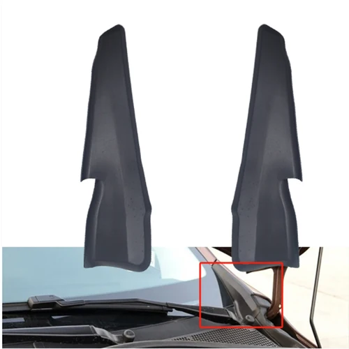 Imagen 1 del producto Cubierta de Extensión para el Parabrisas Delantero del Coche, Moldura Lateral, Cubierta de Esquina, Accesorios para Peugeot 208 I 2008 I 2012-2019