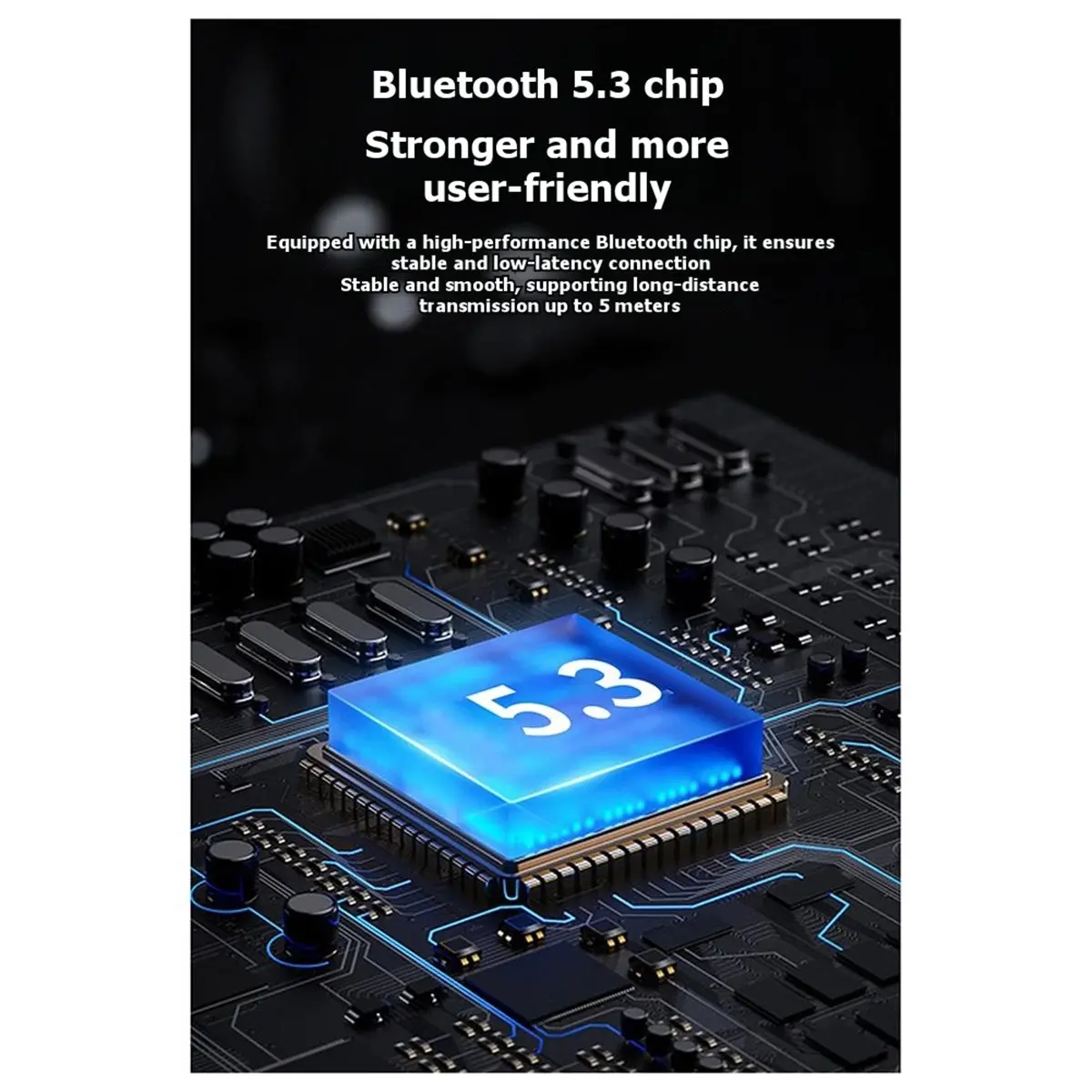 Dynamic Car BT 5.3 Adapter Enhanced Dual Mics ENC Noise Cancellation 3.5mm AUX Adapter Rechargeable BT Wireless Receiver Adapte