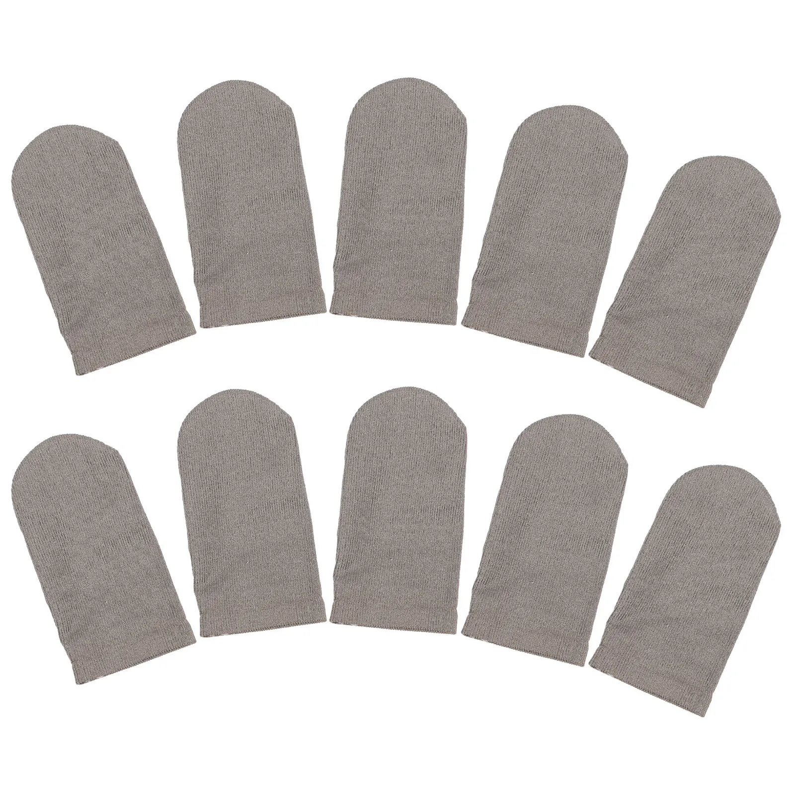 

10Pcs Anti-Slip Gaming Finger Sleeves Sweat-Absorbing Nylon Thumb Covers for Mobile Gaming Better Control Finger Sleeves