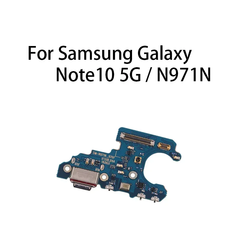 

Гибкий зарядный кабель Gefenis для Samsung Galaxy Note10 5G/N971N USB-порт для зарядки, разъем для док-станции, плата зарядки, гибкий кабель