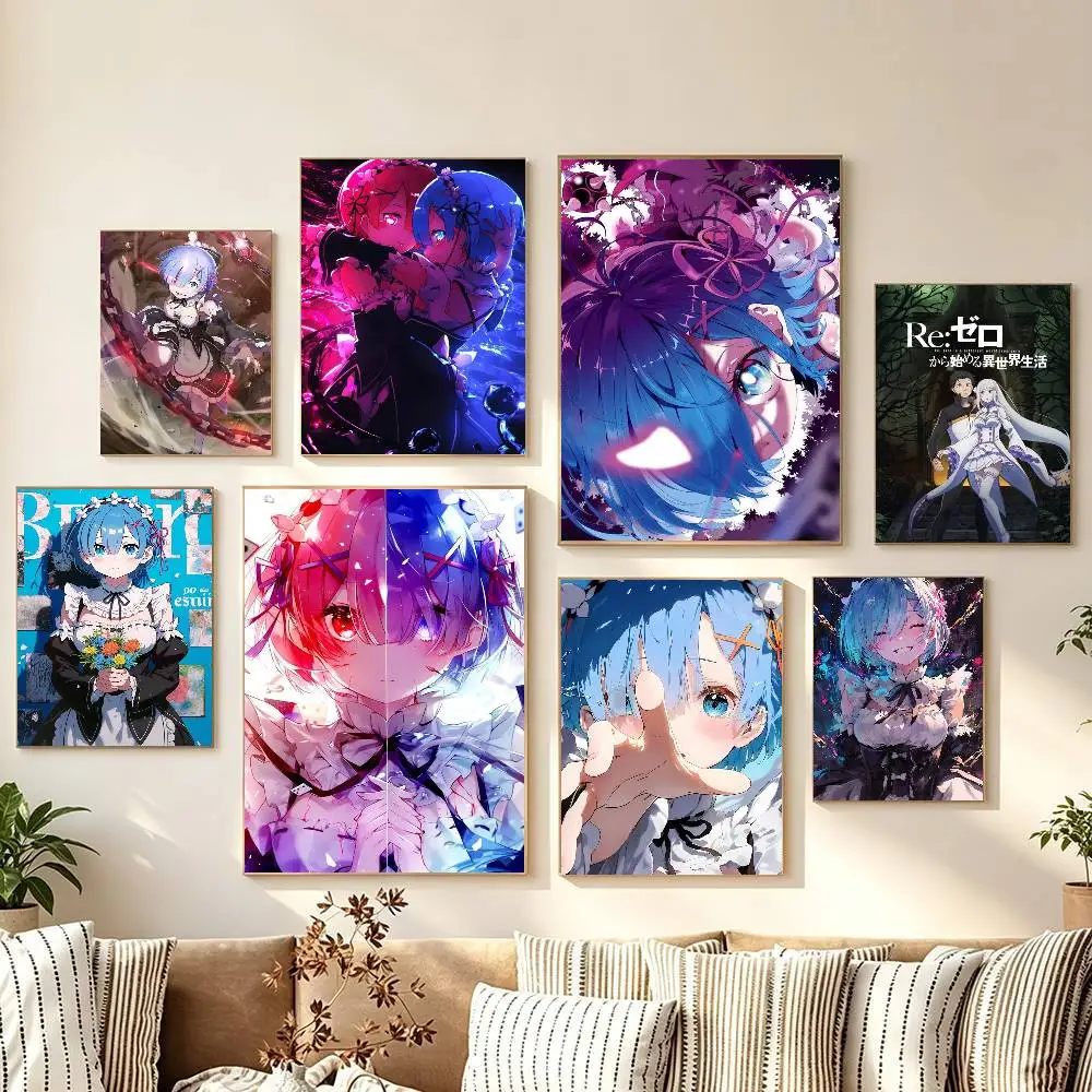 Re Zer-o- Rem Self-adhesive Home Wall Decor Dorm Room Bedroom Living Room Decorative Birthday Gift