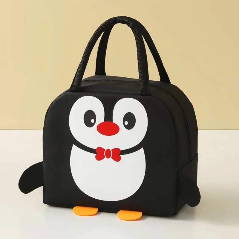 Cute Cartoon Handbag Waterproof Thermal Insulated Children Lunch Bag Portable Student Lunch Box Boys Girls Picnic Bento Bags 가방